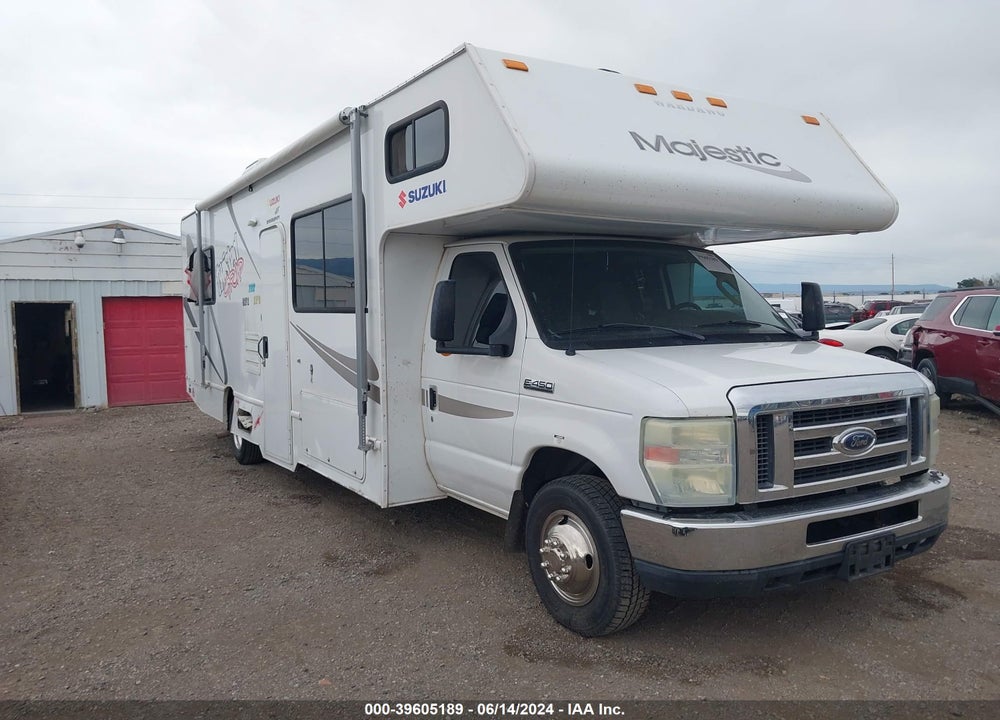2010 FORD OTHER E450 SUPER DUTY CUTAWAY V VIN: 1FDXE4F57ADA42509