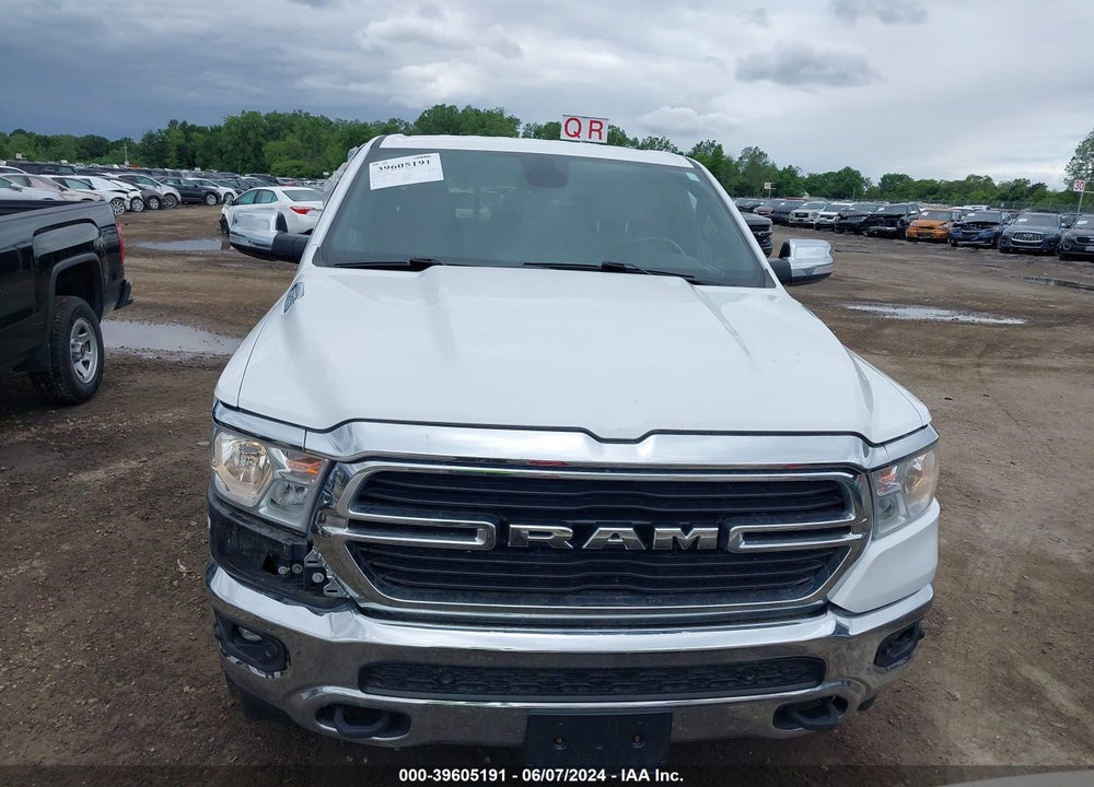 2021 RAM 1500 BIG HORN VIN: 1C6SRFFT4MN533391