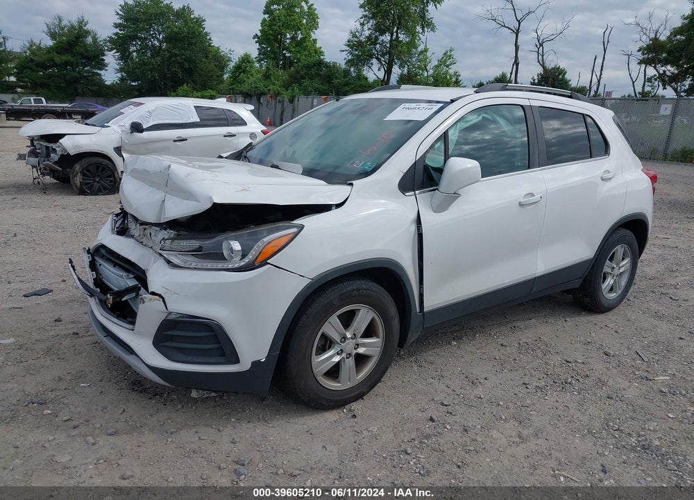 2017 CHEVROLET TRAX LT VIN: 3GNCJLSB7HL163695