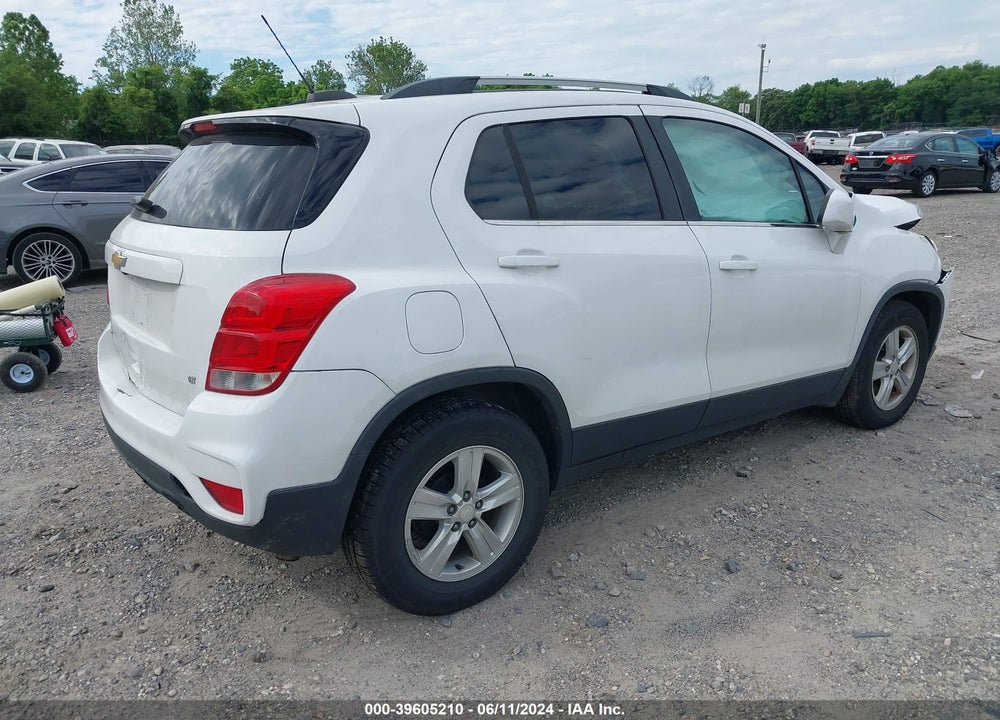 2017 CHEVROLET TRAX LT VIN: 3GNCJLSB7HL163695