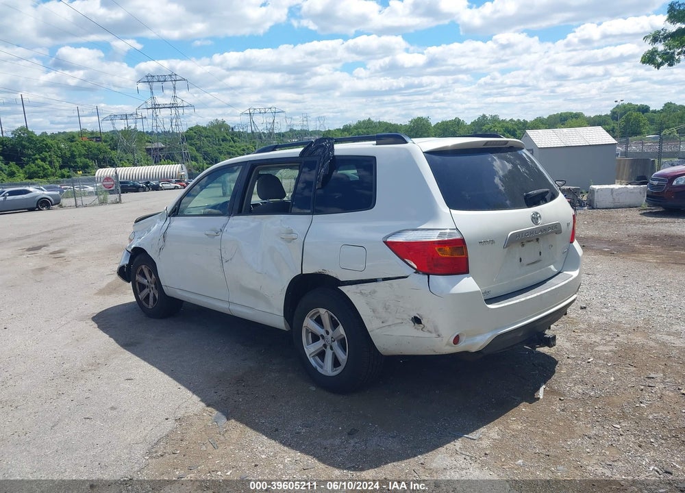 2008 TOYOTA HIGHLANDER VIN: JTEES41AX82084063