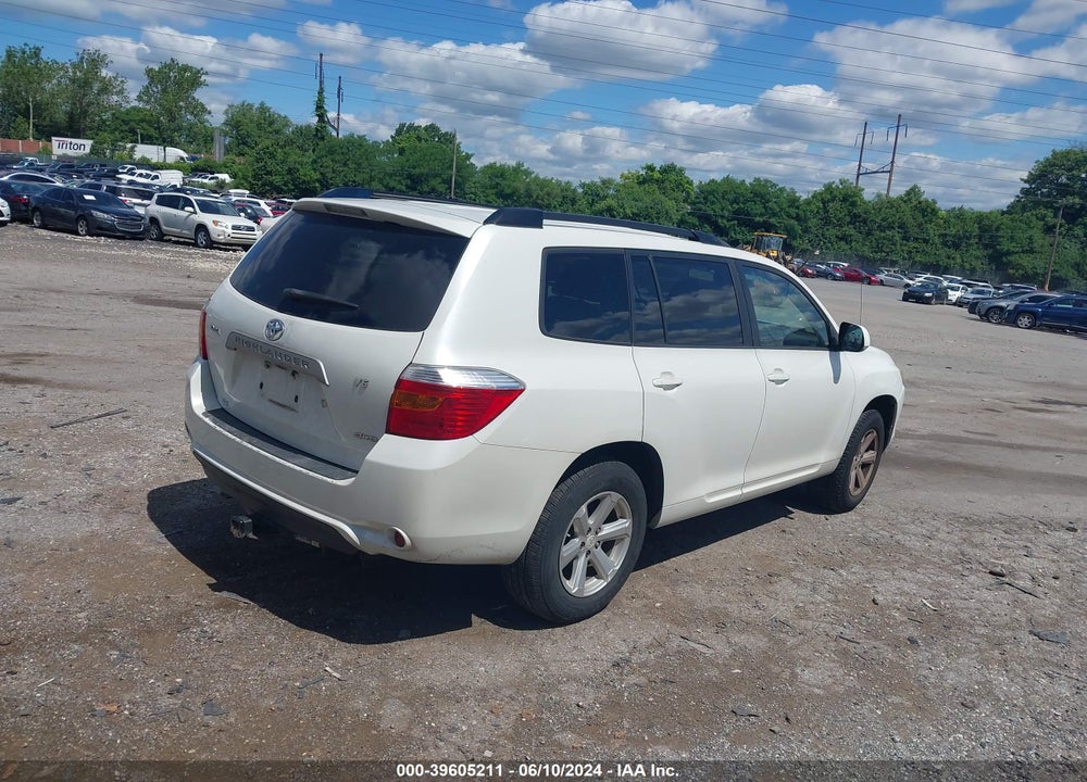 2008 TOYOTA HIGHLANDER VIN: JTEES41AX82084063