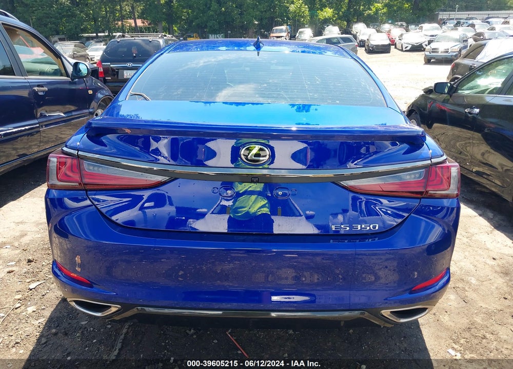 2022 LEXUS ES 350 F-SPORT VIN: 58AGZ1B17NU120463