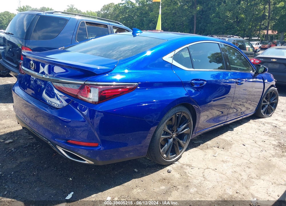 2022 LEXUS ES 350 F-SPORT VIN: 58AGZ1B17NU120463