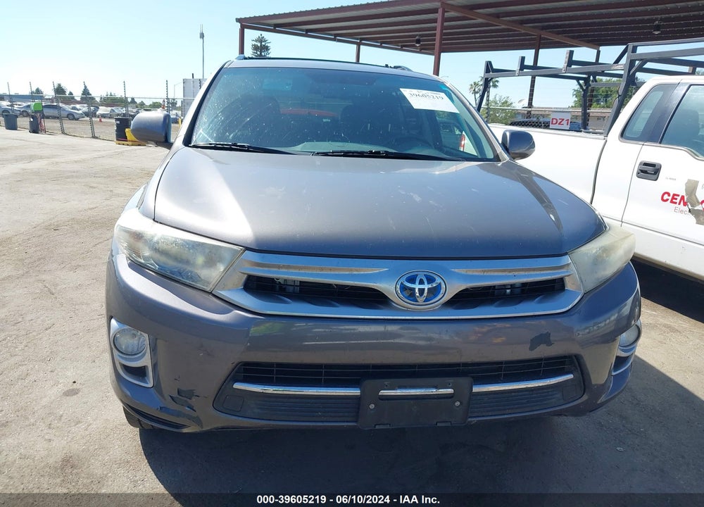 2012 TOYOTA HIGHLANDER HYBRID LIMITED V6 VIN: JTEDC3EH4C2007336