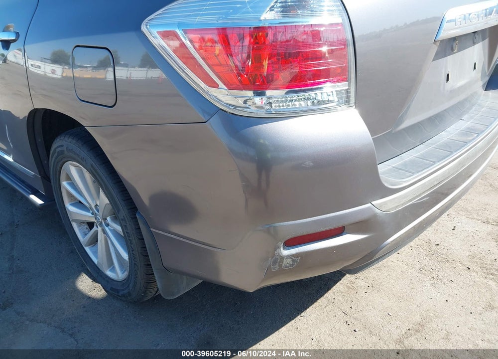 2012 TOYOTA HIGHLANDER HYBRID LIMITED V6 VIN: JTEDC3EH4C2007336