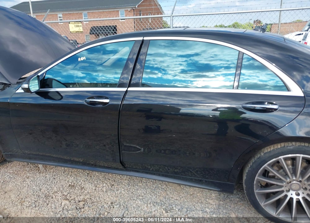 2016 MERCEDES-BENZ S 550 VIN: WDDUG8CB2GA206326