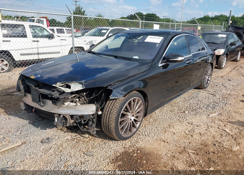 2016 MERCEDES-BENZ S 550 VIN: WDDUG8CB2GA206326