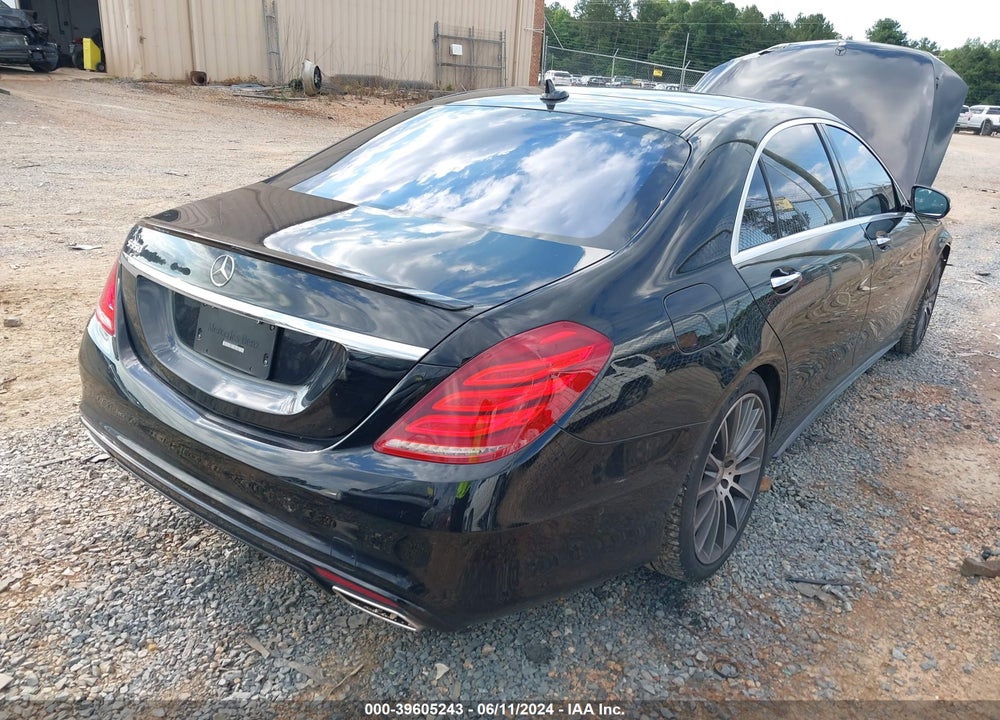 2016 MERCEDES-BENZ S 550 VIN: WDDUG8CB2GA206326