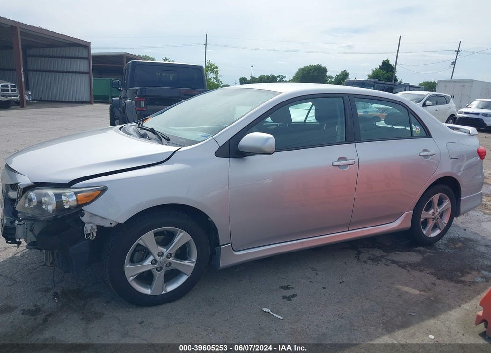 2011 TOYOTA COROLLA S VIN: 2T1BU4EE0BC611406