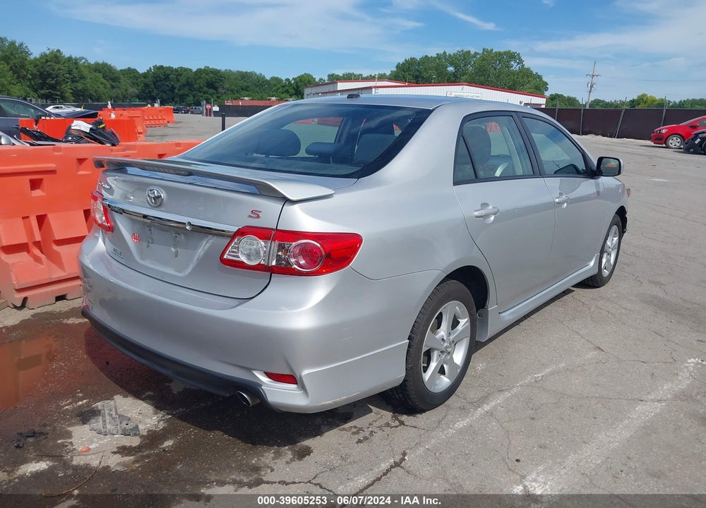 2011 TOYOTA COROLLA S VIN: 2T1BU4EE0BC611406