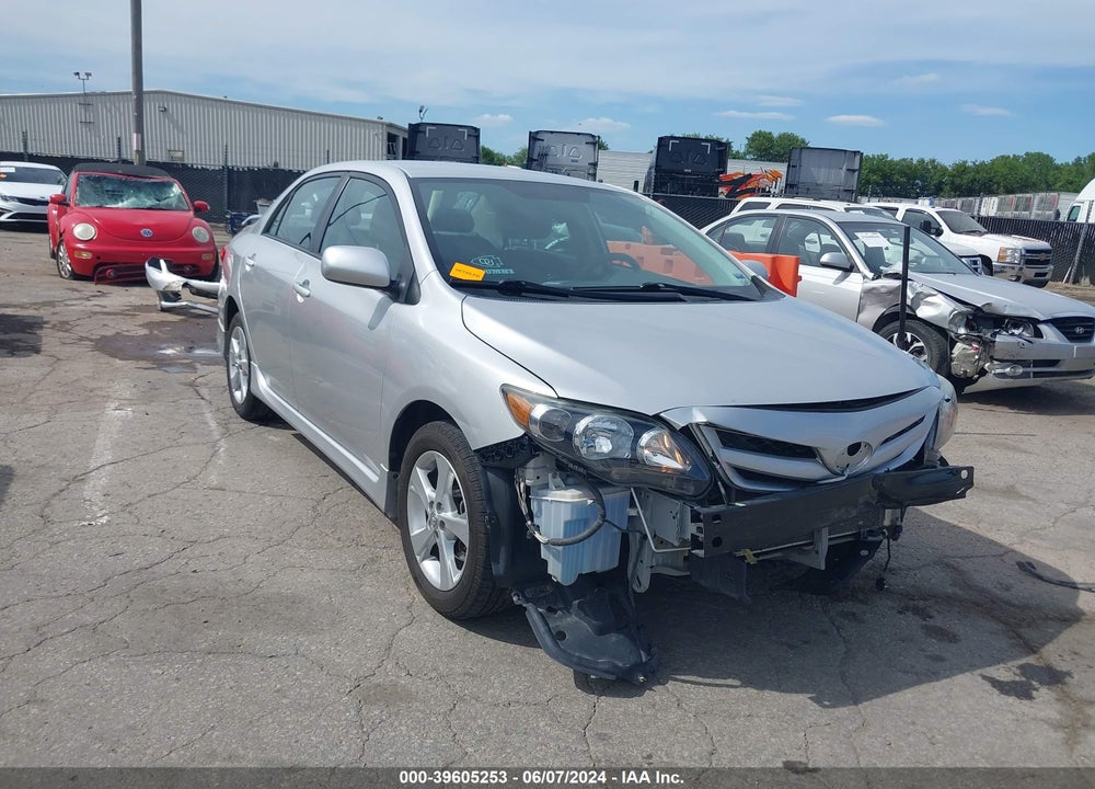 2011 TOYOTA COROLLA S VIN: 2T1BU4EE0BC611406