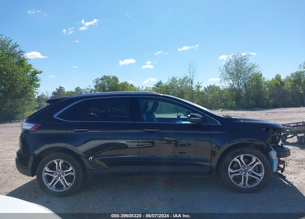 2015 FORD EDGE VIN: 2FMTK4K9XFBB43681