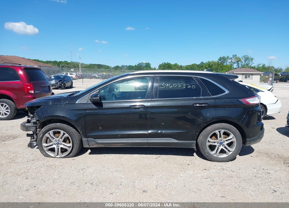 2015 FORD EDGE VIN: 2FMTK4K9XFBB43681