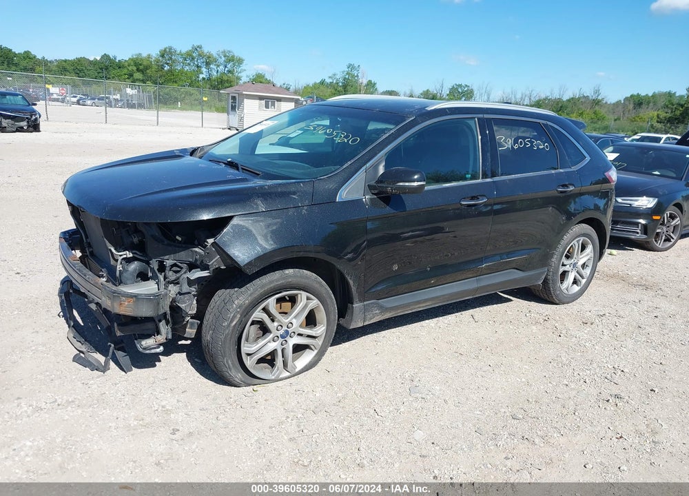 2015 FORD EDGE VIN: 2FMTK4K9XFBB43681