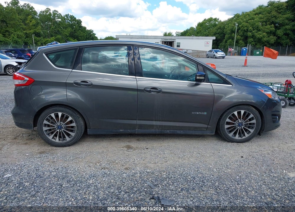2017 FORD C-MAX HYBRID TITANIUM VIN: 1FADP5DU4HL100173