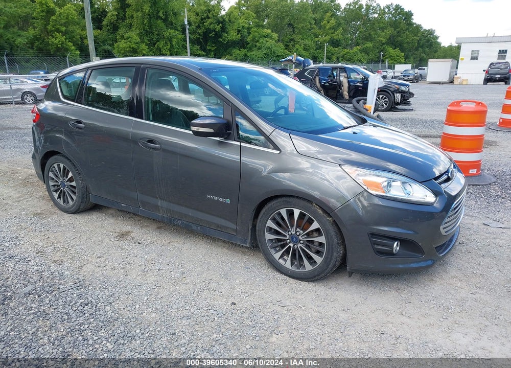 2017 FORD C-MAX HYBRID TITANIUM VIN: 1FADP5DU4HL100173