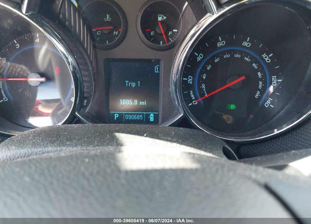 2011 CHEVROLET CRUZE 1LT VIN: 1G1PF5S91B7175365