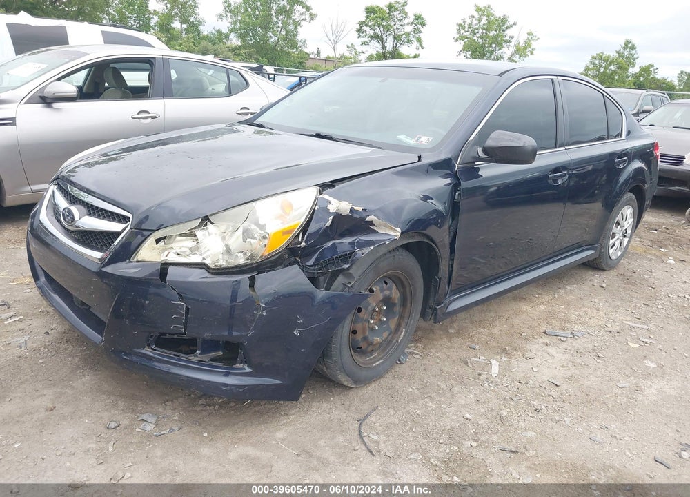 2012 SUBARU LEGACY 2.5I VIN: 4S3BMCA68C3039889