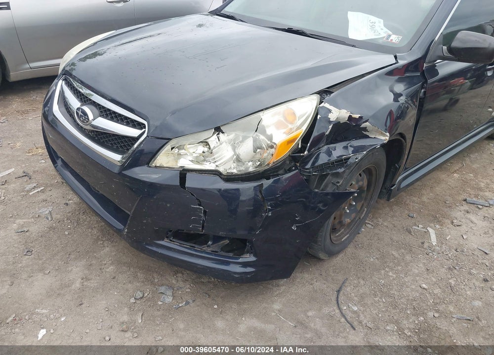 2012 SUBARU LEGACY 2.5I VIN: 4S3BMCA68C3039889
