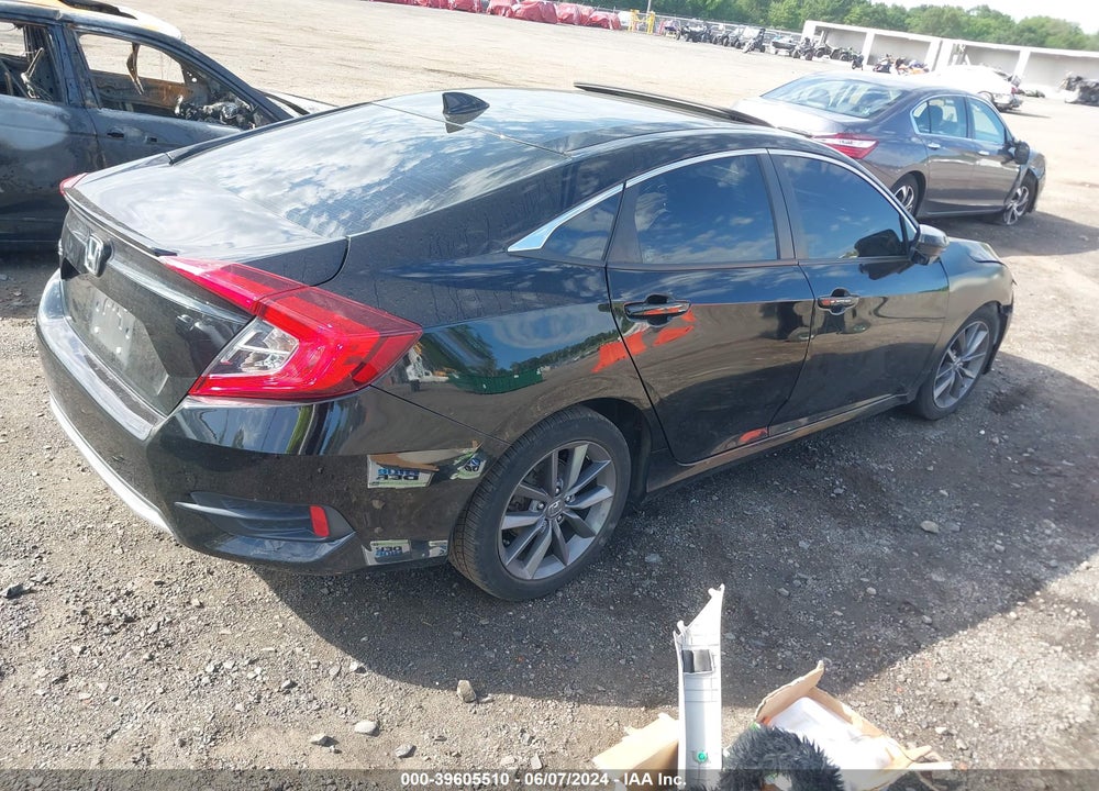 2019 HONDA CIVIC EX VIN: 19XFC1F38KE204256