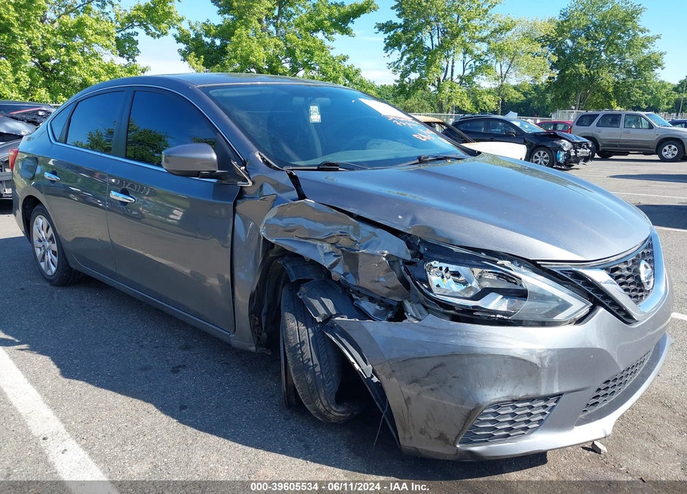 2016 NISSAN SENTRA S VIN: 3N1AB7AP6GY237887