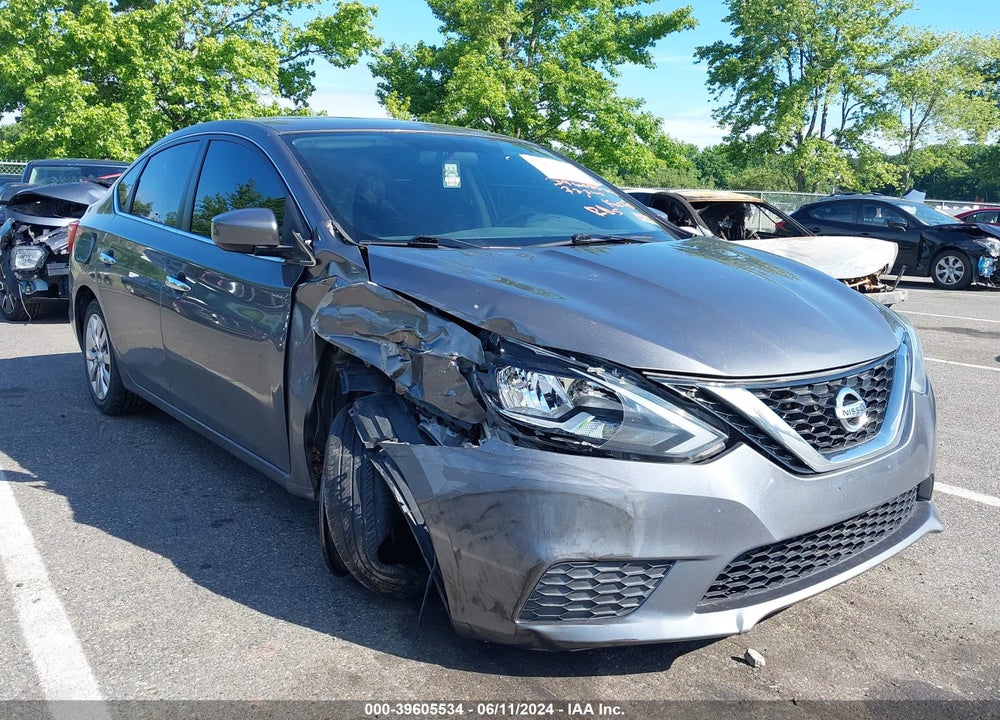 2016 NISSAN SENTRA S VIN: 3N1AB7AP6GY237887