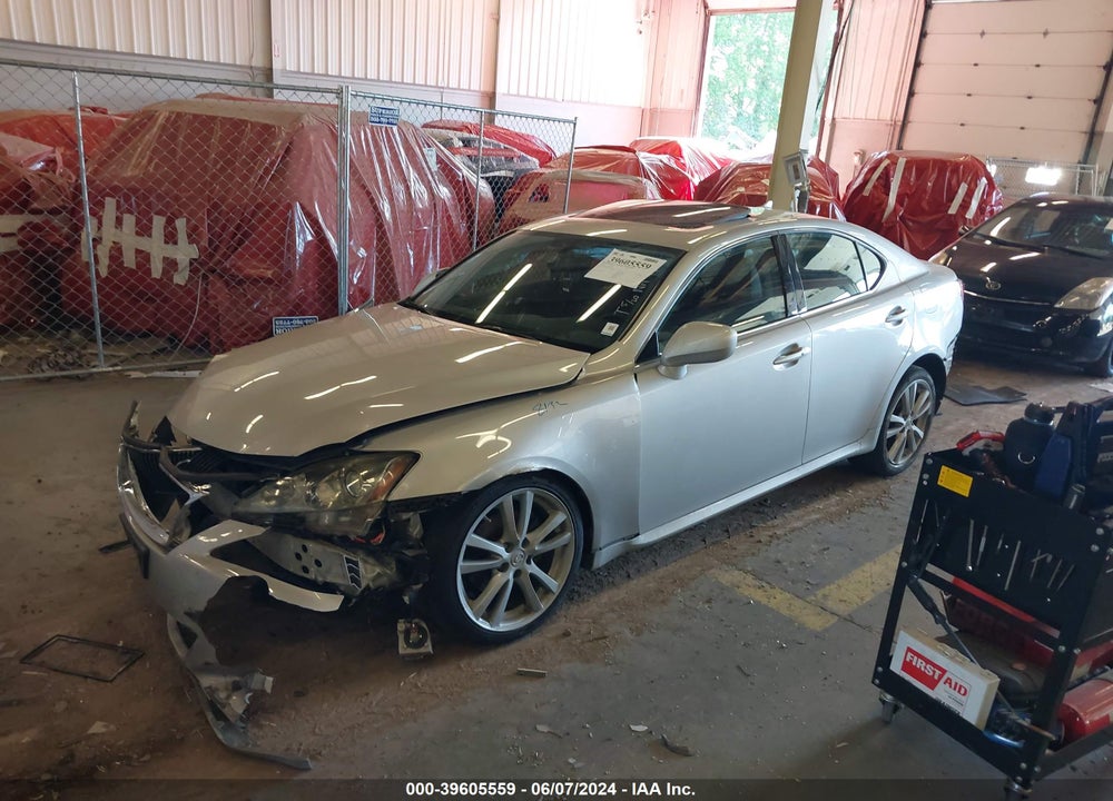2007 LEXUS IS 250 VIN: JTHBK262072039269