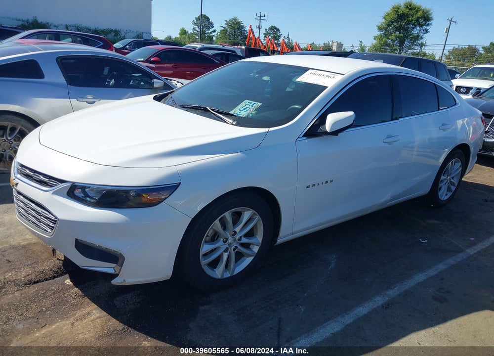 2018 CHEVROLET MALIBU LT VIN: 1G1ZD5ST7JF208643