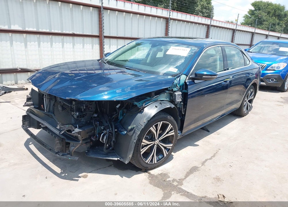 2022 VOLKSWAGEN PASSAT 2.0T SE VIN: 1VWSA7A31NC007808