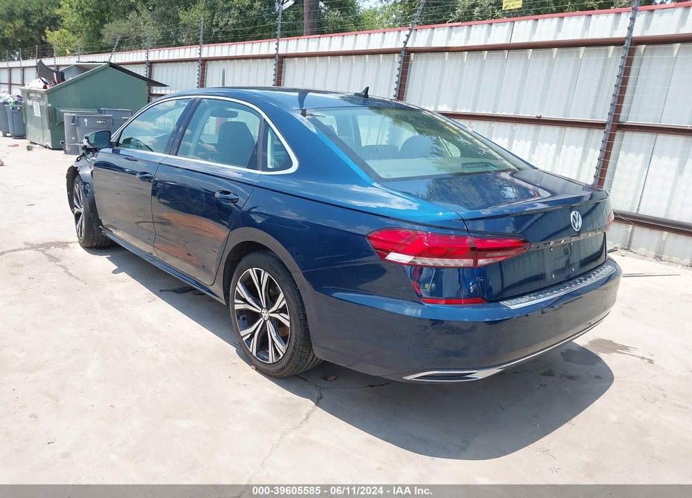 2022 VOLKSWAGEN PASSAT 2.0T SE VIN: 1VWSA7A31NC007808