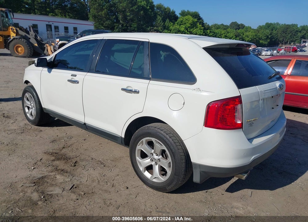 2011 FORD EDGE SEL VIN: 2FMDK3JC8BBB50036