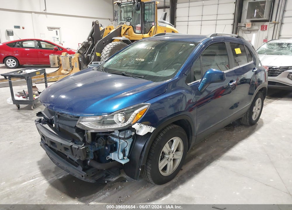 2019 CHEVROLET TRAX LT VIN: 3GNCJLSBXKL169062