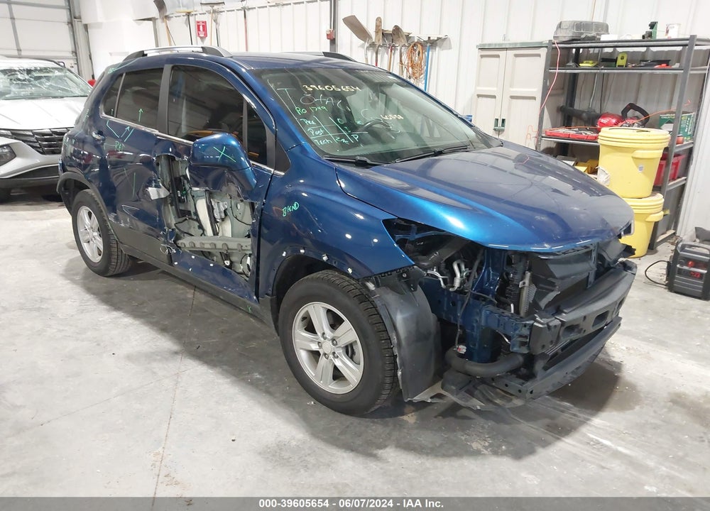 2019 CHEVROLET TRAX LT VIN: 3GNCJLSBXKL169062