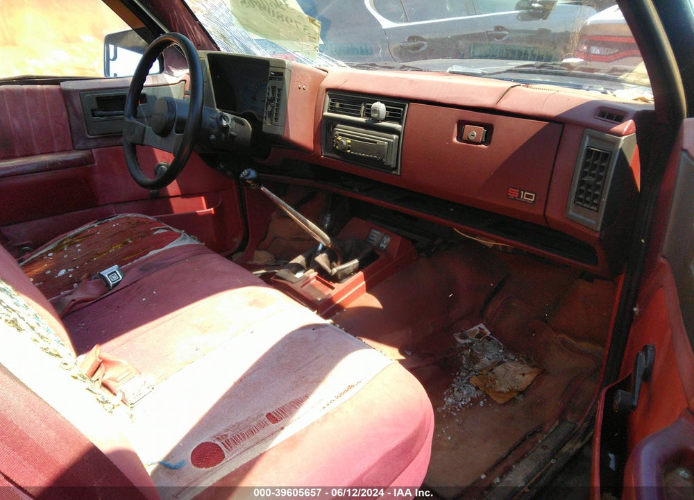 1989 CHEVROLET S TRUCK S10 VIN: 1GCCT14RXK2156850