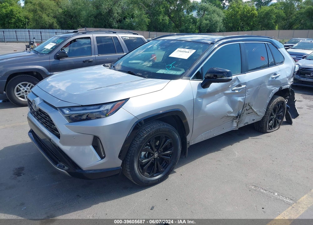 2022 TOYOTA RAV4 XSE HYBRID VIN: 4T3E6RFV8NU069050