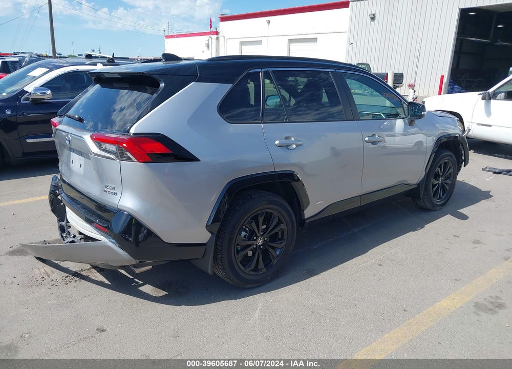 2022 TOYOTA RAV4 XSE HYBRID VIN: 4T3E6RFV8NU069050