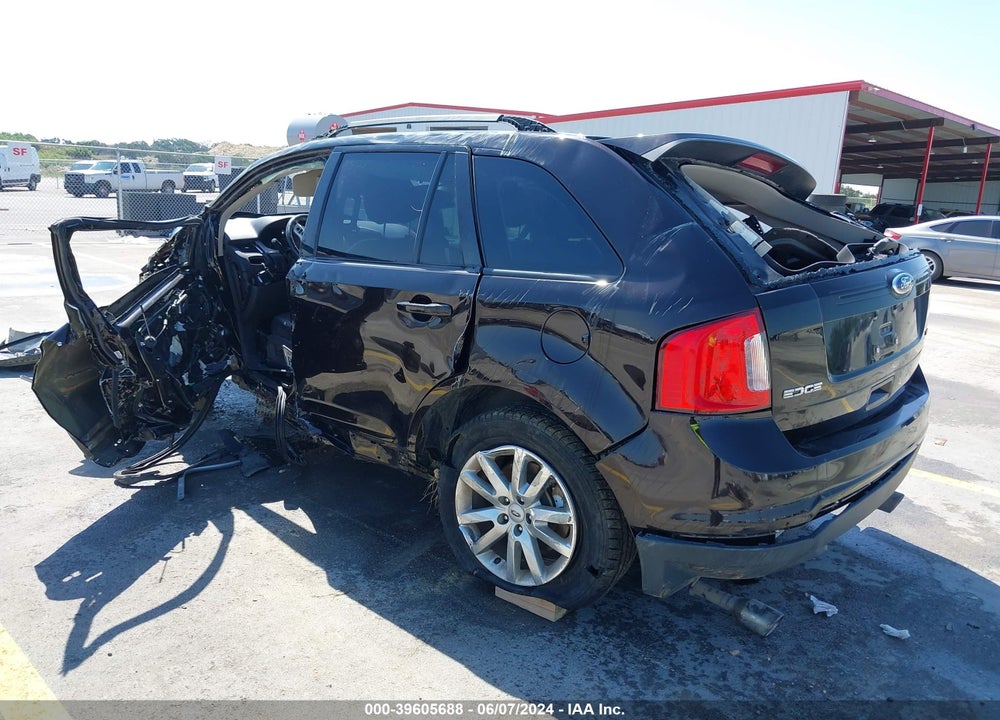 2014 FORD EDGE SEL VIN: 2FMDK3JC6EBB17721