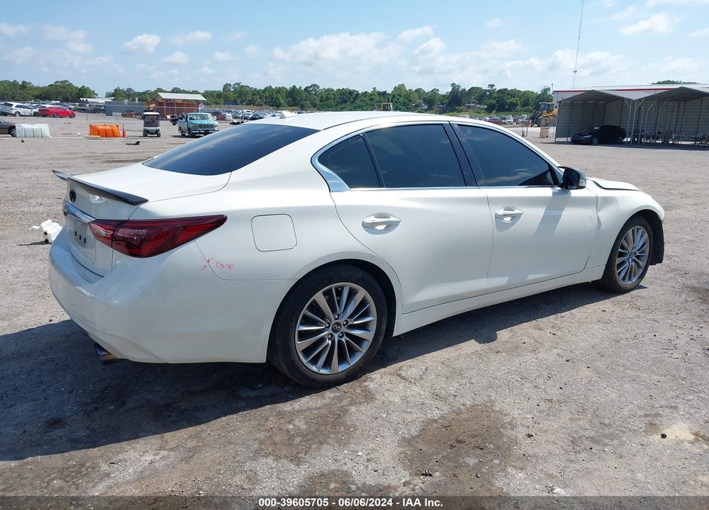 2018 INFINITI Q50 3.0T LUXE VIN: JN1EV7APXJM591107