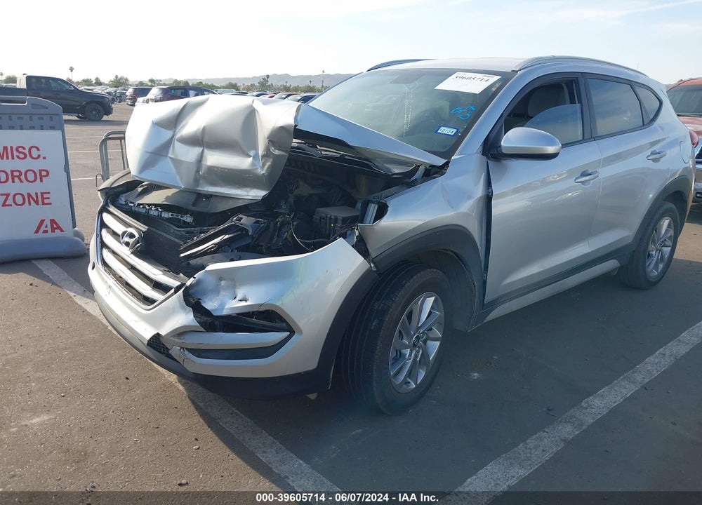 2018 HYUNDAI TUCSON SEL VIN: KM8J33A45JU677257