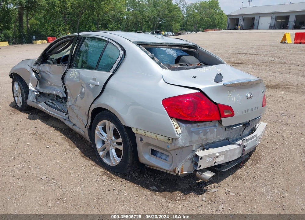 2007 INFINITI G35X VIN: JNKBV61FX7M814349