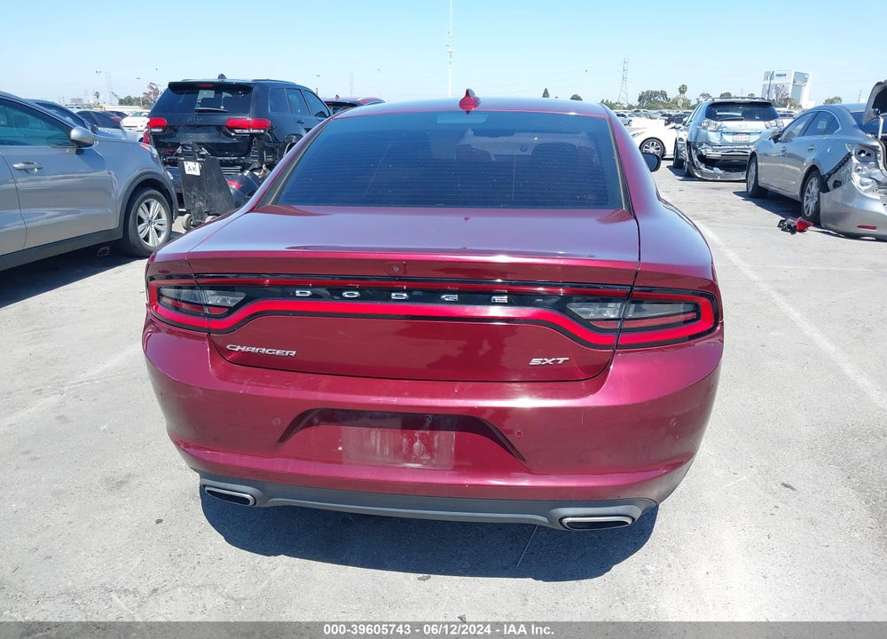 2018 DODGE CHARGER SXT PLUS RWD VIN: 2C3CDXHG9JH273550