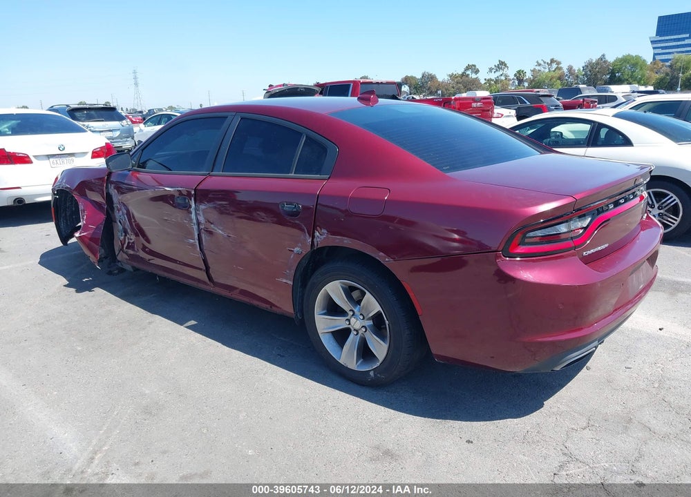 2018 DODGE CHARGER SXT PLUS RWD VIN: 2C3CDXHG9JH273550