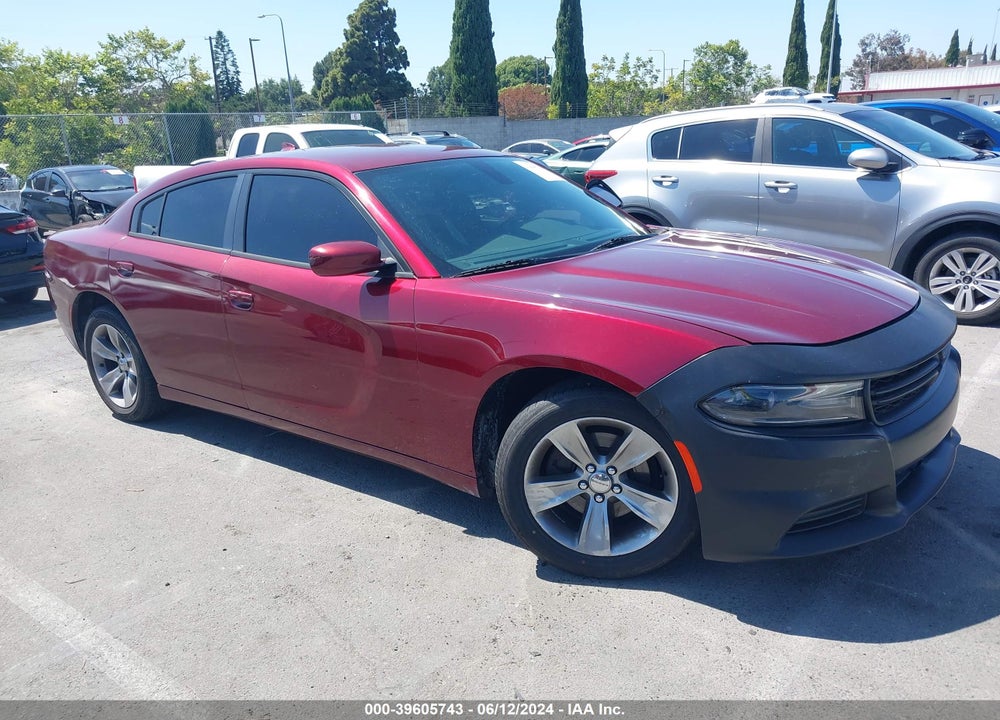 2018 DODGE CHARGER SXT PLUS RWD VIN: 2C3CDXHG9JH273550