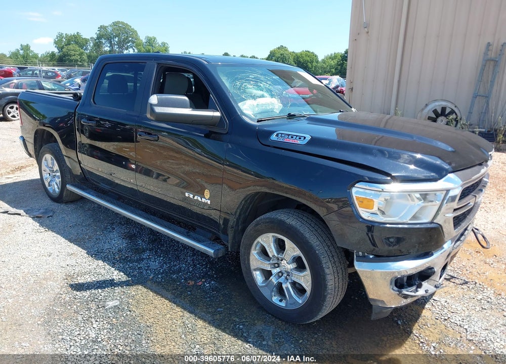 2022 RAM 1500 BIG HORN 4X4 5'7 BOX VIN: 1C6SRFFM8NN155232