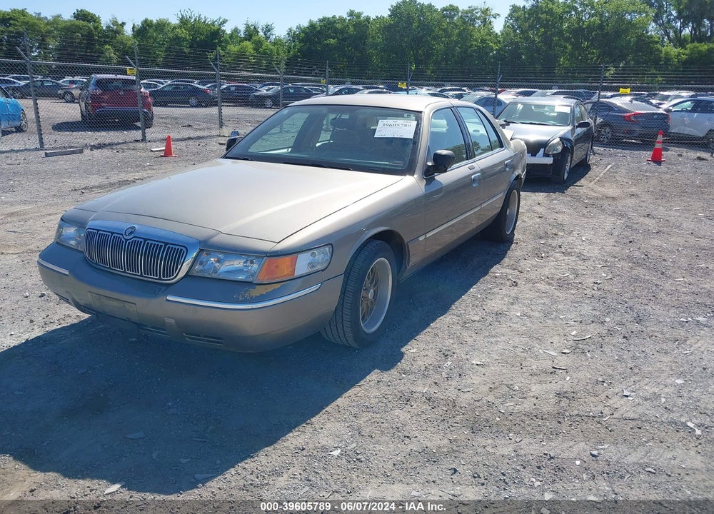 2002 MERCURY GRAND MARQUIS LS VIN: 2MEFM75W42X633835