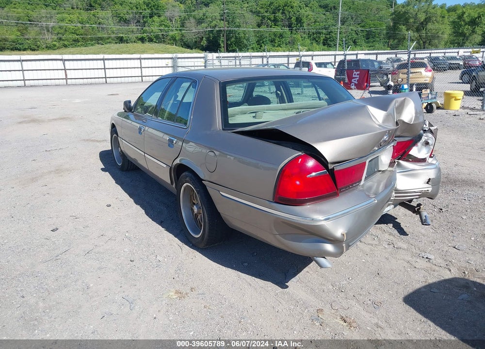 2002 MERCURY GRAND MARQUIS LS VIN: 2MEFM75W42X633835