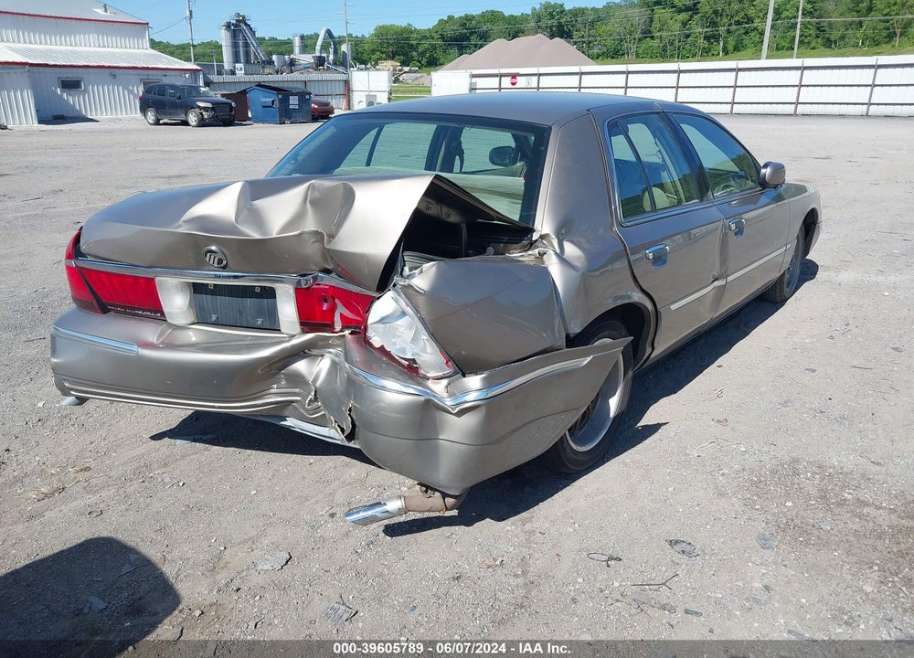 2002 MERCURY GRAND MARQUIS LS VIN: 2MEFM75W42X633835