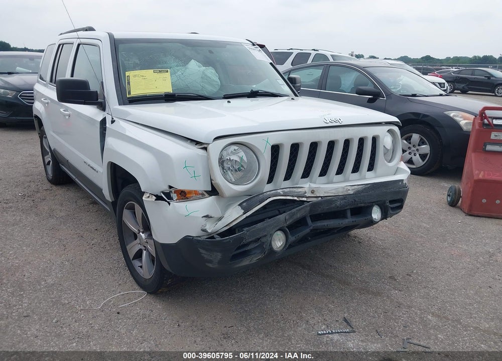 2017 JEEP PATRIOT HIGH ALTITUDE FWD VIN: 1C4NJPFA9HD132996