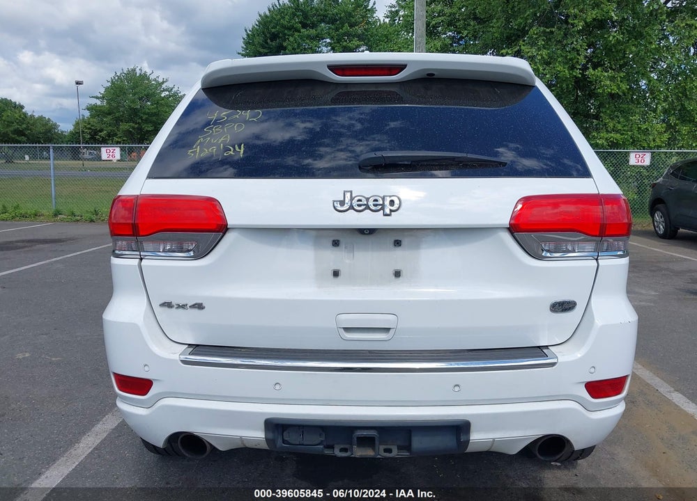 2014 JEEP GRAND CHEROKEE OVERLAND VIN: 1C4RJFCT3EC105067